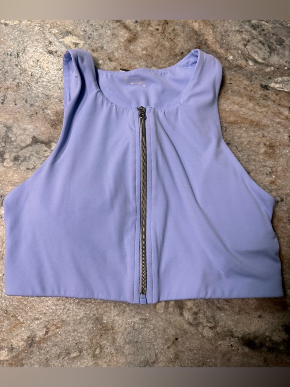 aerie Lavender Real Me Extra Long Line Sports Bra